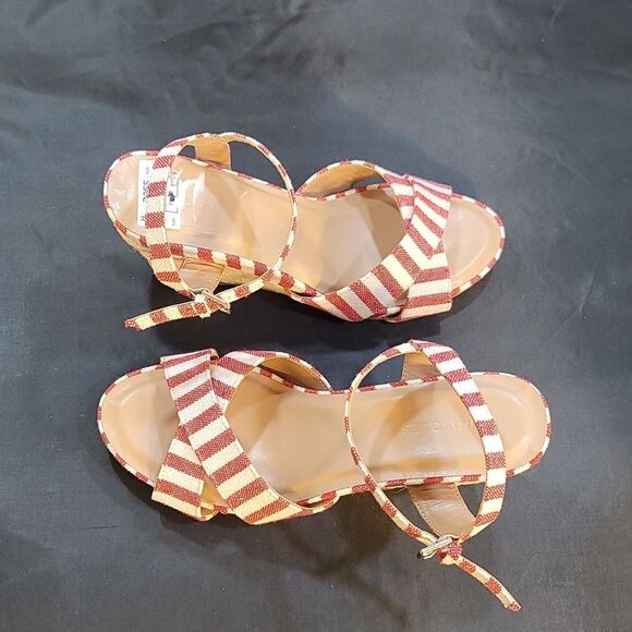 BRAND NEW AEROSOLES WOMEN'S PASTEL WEDGE SANDAL - Picture 7 of 15